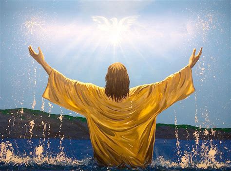 Jesus Painting Baptism Of Christ By Jesuspaintings On Deviantart