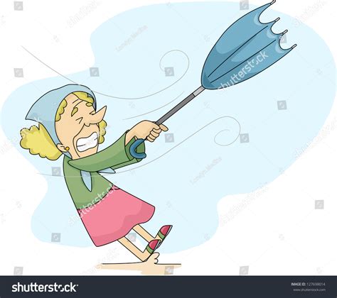 See more ideas about cartoon panther of the creek | cartoon network. Illustration Old Lady Upturned Umbrella During Stock ...