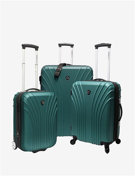 Shop Today For Travelers Choice 3 Pc Hard Side Lightweight Luggage