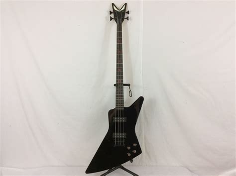 Dean Z Metalman 2a Active Bass Guitar Black Reverb