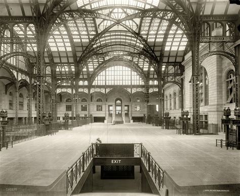 Interior Of The Original Pennsylvania Stations Main Concourse C 1910
