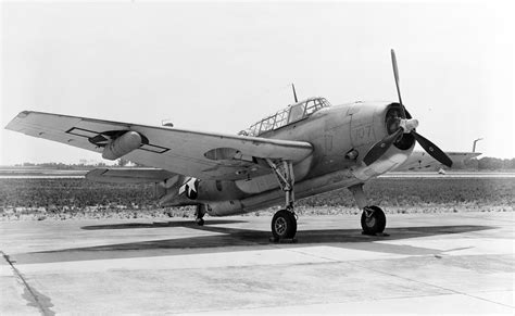 Tbm 1d Avenger Buno 45707 Patuxent River 1944 World War Photos