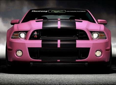 Pin By Arlette Quezada On Lets Race Pink Mustang Mustang Ford