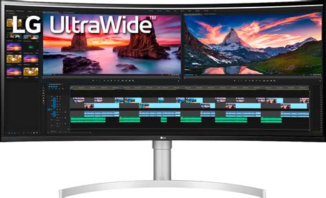 LG UltraWide Curved WQHD Nano IPS HDR Monitor With Thunderbolt And G SYNC