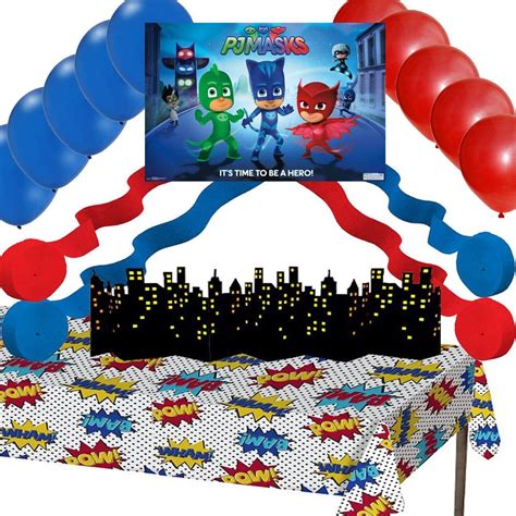 This Is An Awesome Decorations Set For Your Pj Masks Party Cool Pj