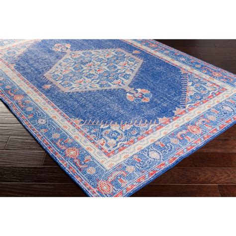 Zahra Area Rug Blue Red Blue Area Rugs Area Rugs Red Area Rug