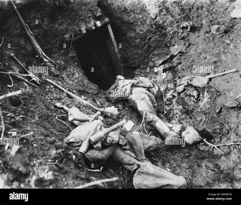 muerto el soldado alemán de la primera guerra mundial fotografía de stock alamy