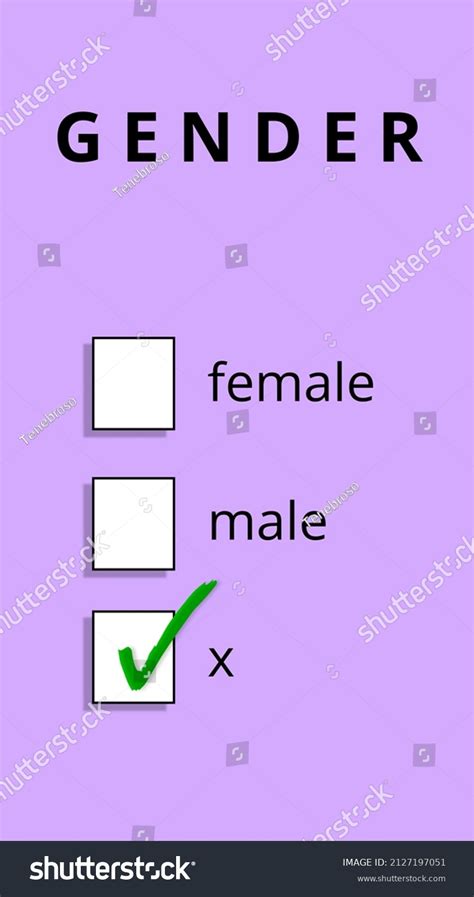 Third Gender Classifications Nonbinary Intersex People Stock Illustration 2127197051 Shutterstock