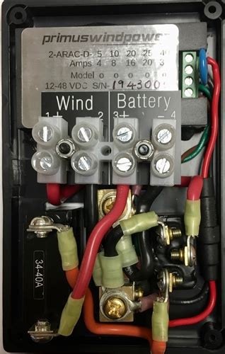 Primus Windpower 40 Amp Digital Wind Control Panel For Air 30 Air