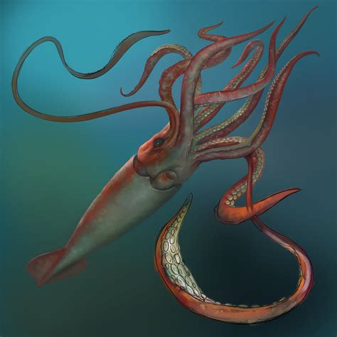 Giant Squid The Art Of Eldar Zakirov