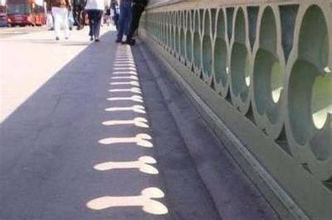 ‘penis Shaped Shadows On One Of Londons Most Iconic Bridges Leave