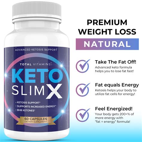 Keto Slim X Advanced Weight Loss Keto Diet Pills Ultra Fast Keto Boost