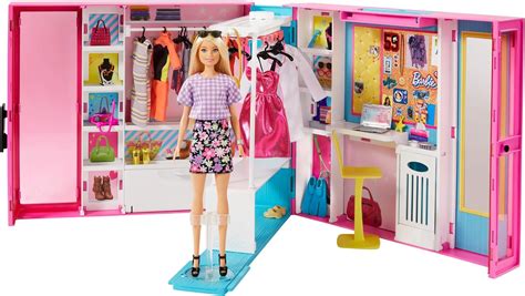 Barbie Fashionistas Le Dressing Deluxe Pour Poupée Transportable