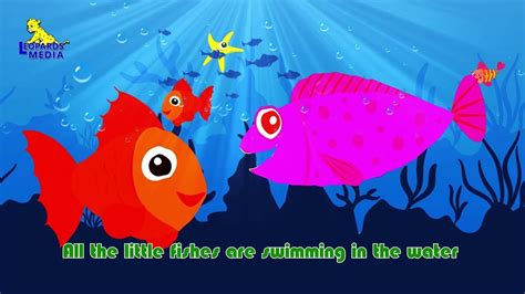 All The Little Fishes English Nursery Rhymes English Kids Songs