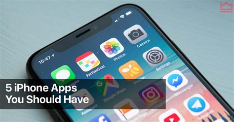 5 Iphone Apps You Should Have These Days It Seems Like Theres An