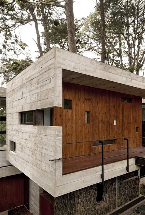 Corallo House By Paz Arquitectura Concrete Exterior Detail