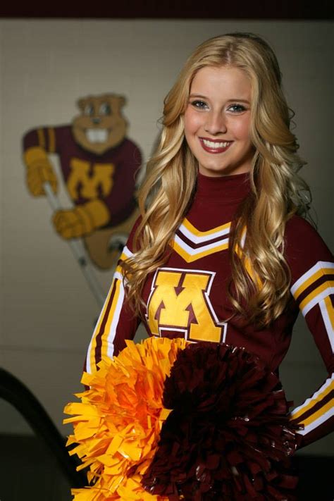 Sexy Cheerleader Katie From Minnesota Hockey Stories Wall Lifestyle
