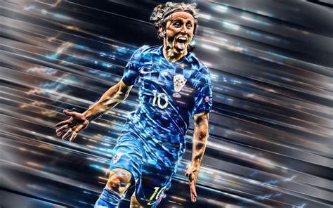 Download wallpapers Luka Modric, Croatia national football team