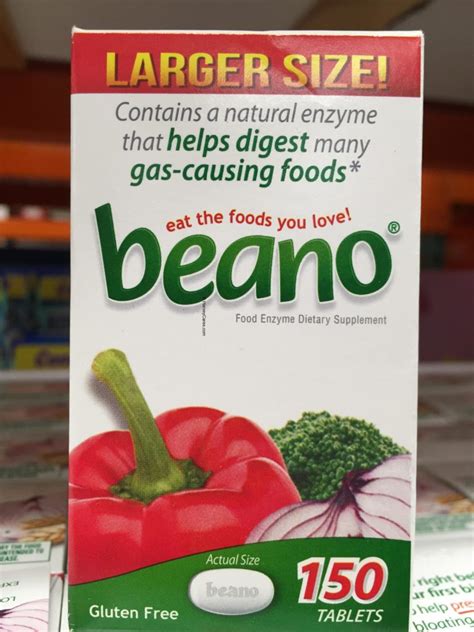 Beano Food Enzyme Dietary Supplement Harvey Costco