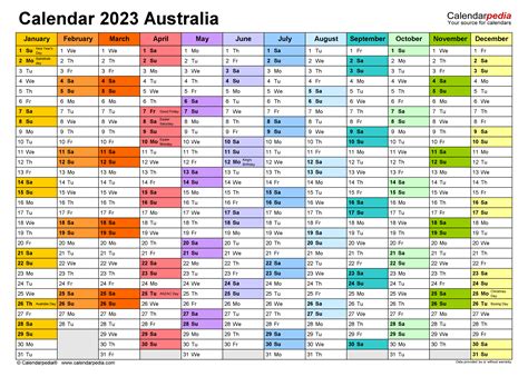 Famous 2023 Calendar Printable Australia 2022 Calendar With Holidays