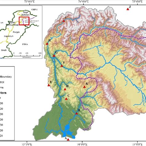 Geographical Location Of The Jhelum River Basin Download Scientific