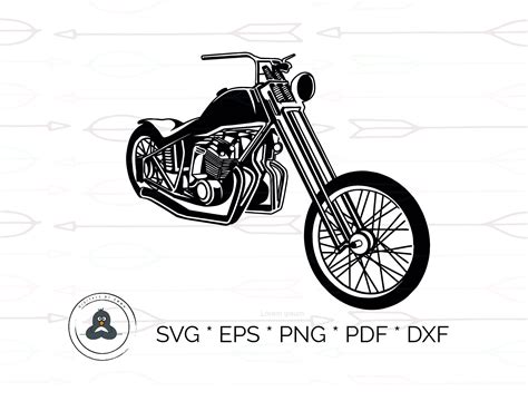 Harley Davidson Svg Motorcycle Silhouette Svg And Dxf Cutting