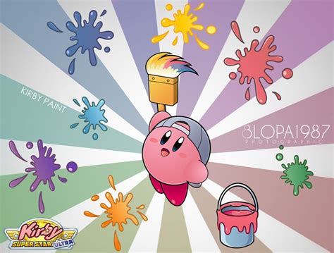 Kirby Paint By Blopa1987 On Deviantart Kirby Painting Meta Knight