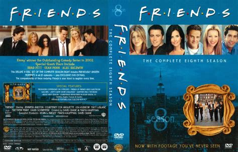 Friends Season 8 2004 R1 Dvd Cover Dvdcovercom