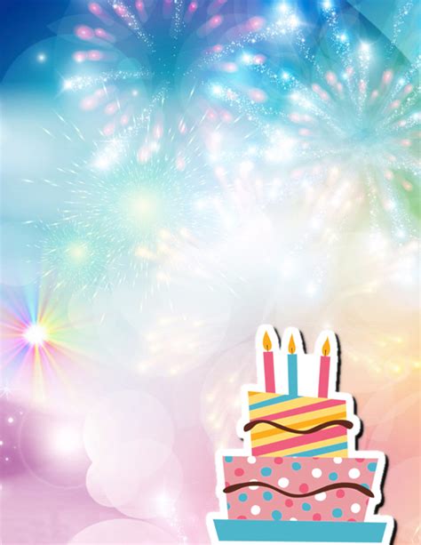Free Birthday Party Poster Background Images Happy Bi