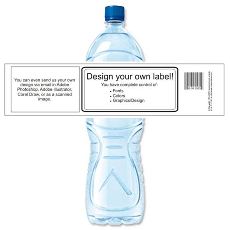 Diy Make Your Own Water Bottle Label Custom Water Bottle Etsy Australia