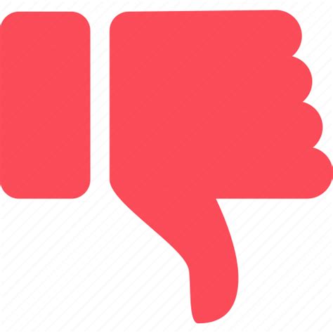 Dislike Emoji Emoticon Smiley Sticker Thumb Down Thumbs Down Icon