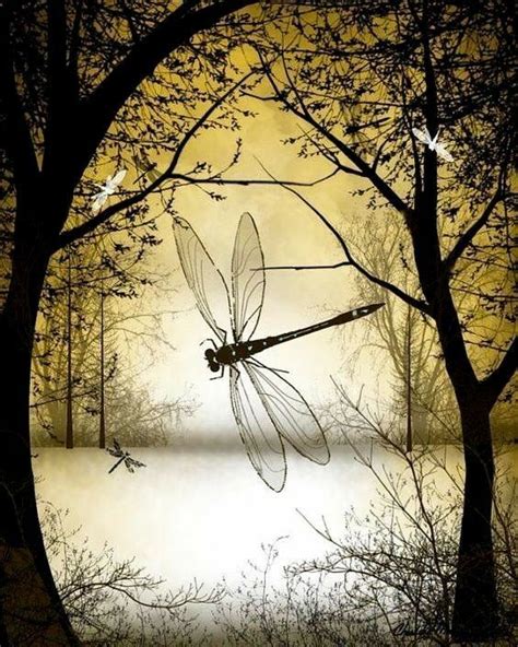 Pin By Ellen Davis On Dragon Flies 2 Autumn Art Print Digital