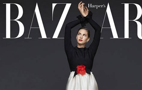 Audrey Hepburns Granddaughter Makes Modeling Debut On Cover Of Harpers Bazaar