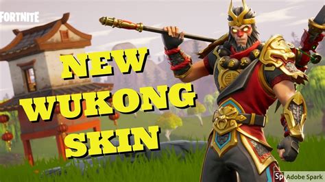New Wukong Skin Gameplay Fortnite Battle Royal Youtube