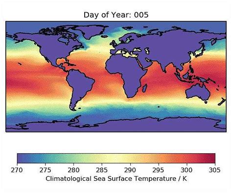 35 Year Data Record Charts Sea Temperature Change