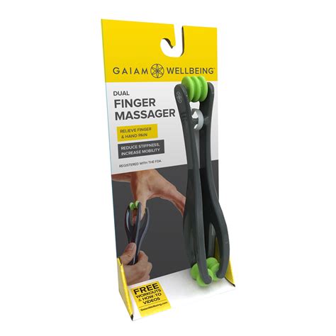 Gaiam Restore Dual Finger Massager
