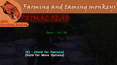 In this total conversation mod, players will be able to play, live, and breed as any of the. ARK Survival Evolved Primal Fear singleplayer #18 - YouTube