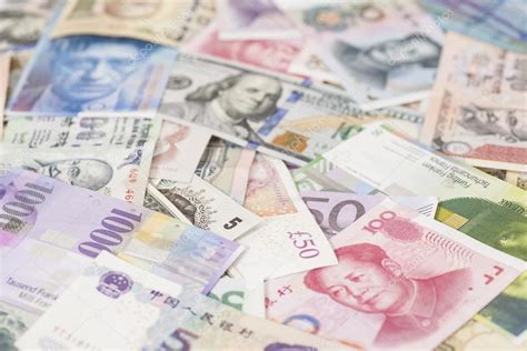 International Currencies Background Of Different Countries Money Stock