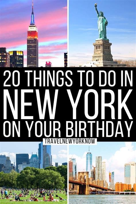 20 Best Things To Do In Nyc For Your Birthday Secret Local Tips New