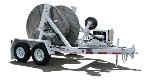 Utility Cable Reel Trailers For Public Utilities