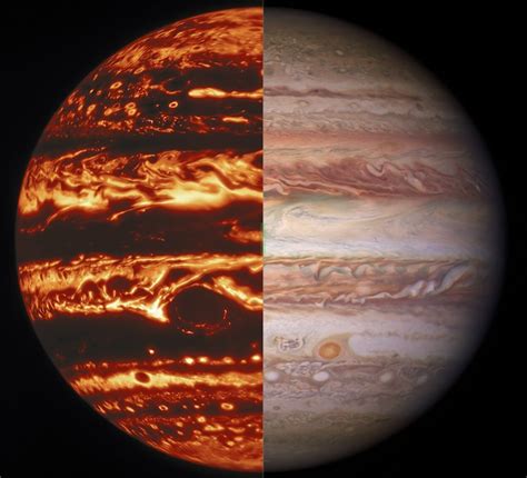 Juno Peers Beneath Jupiters Clouds To Reveal Its Complex Atmosphere