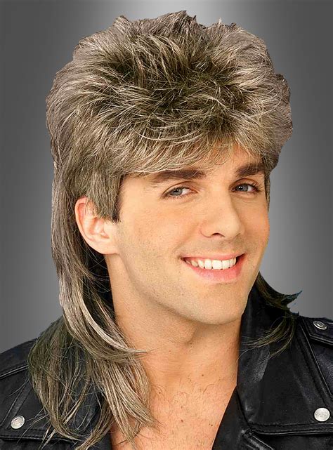 80s Mullet Wig Buyable At Kostümpalastde