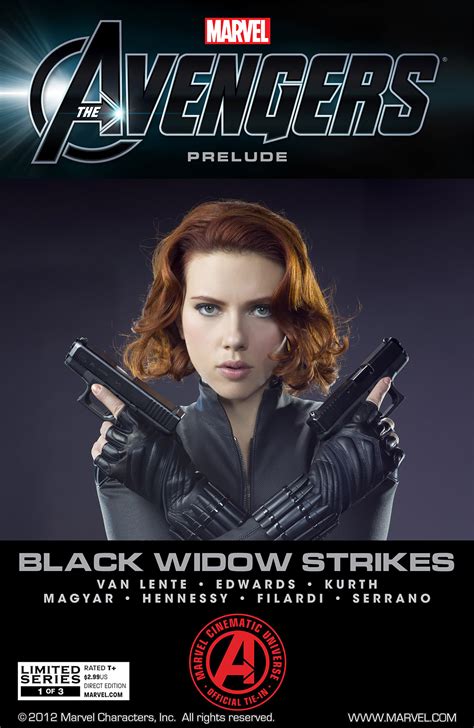 The Avengers Prelude Black Widow Strikes Marvel Cinematic Universe