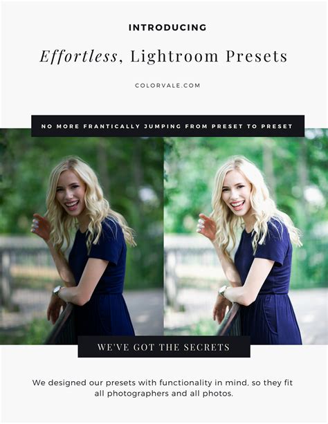 Effortless Edits Lightroom & ACR Presets | Effortless, Presets, Lightroom