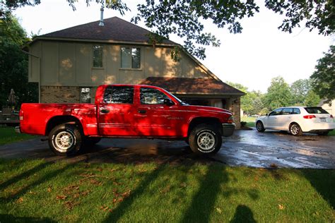 2000 Dodge Dakota Slt 4x4 47l Red
