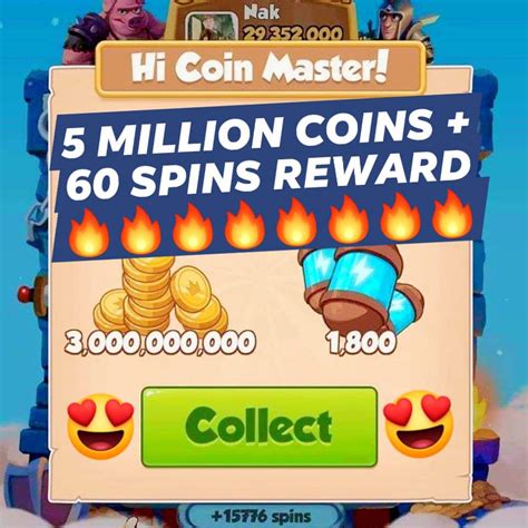 User can play game daily and collect reward from calendar. COIN MASTER || 23 SEPTEMBER 2020 || 5 MILLION COINS + 60 ...