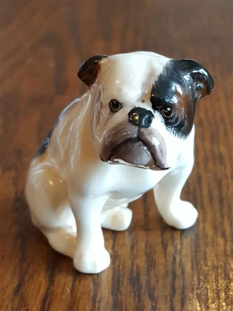 Piebald English Bulldog Royal Doulton K Series Figurine K1 Style 2