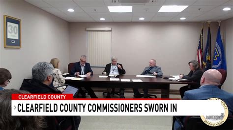 David Glass Elected As Clearfield County Commission Chairman In Rare