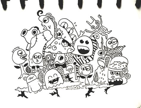Love beyond forgotten hill memento: Doodle Monster by TikaAfni25 on DeviantArt