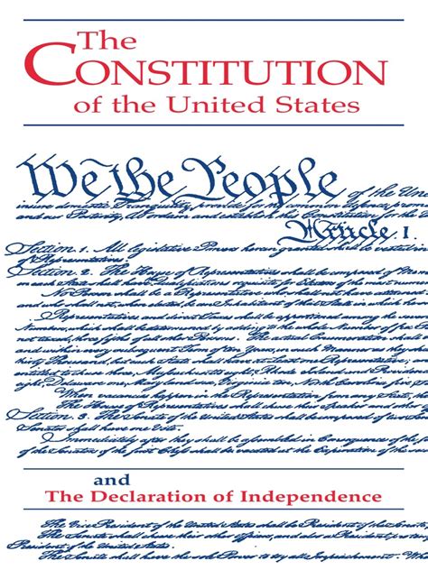 The Constitution Of The United States United States Constitution U